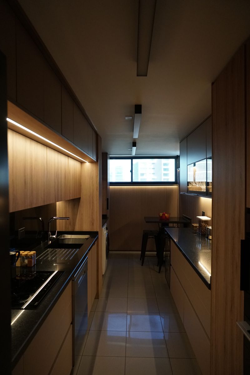 Pasillo de la cocina