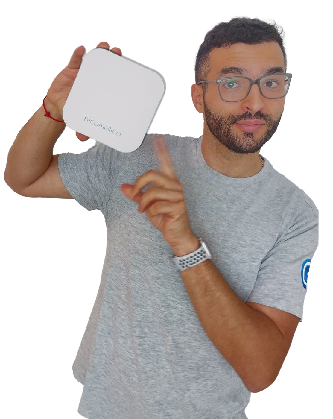 Controlador de riego nicomótica en mano